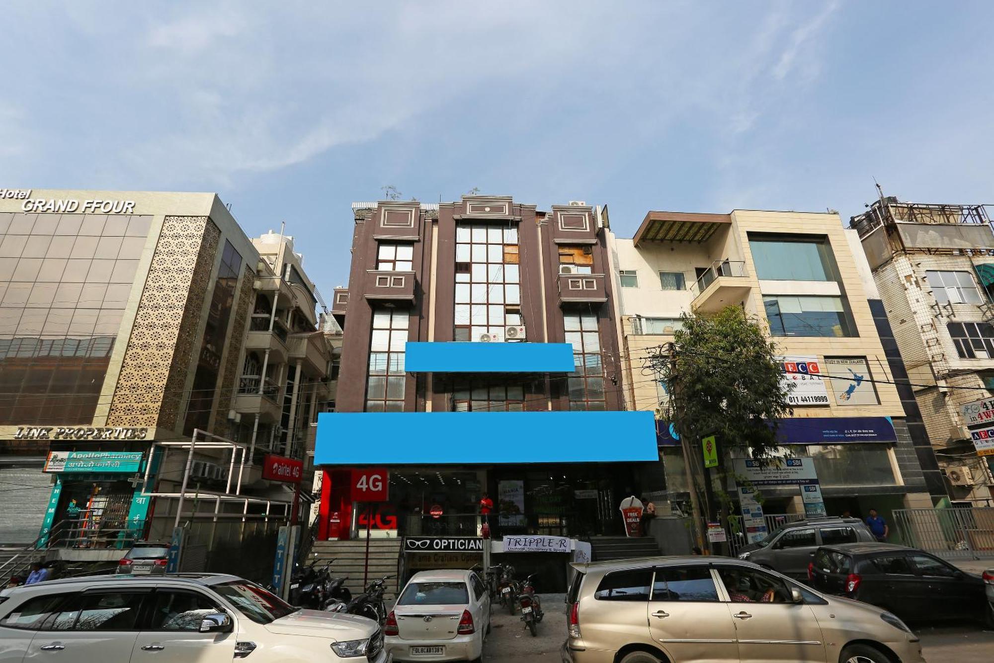 Oyo Flagship Hotel F Five New Delhi Exterior foto