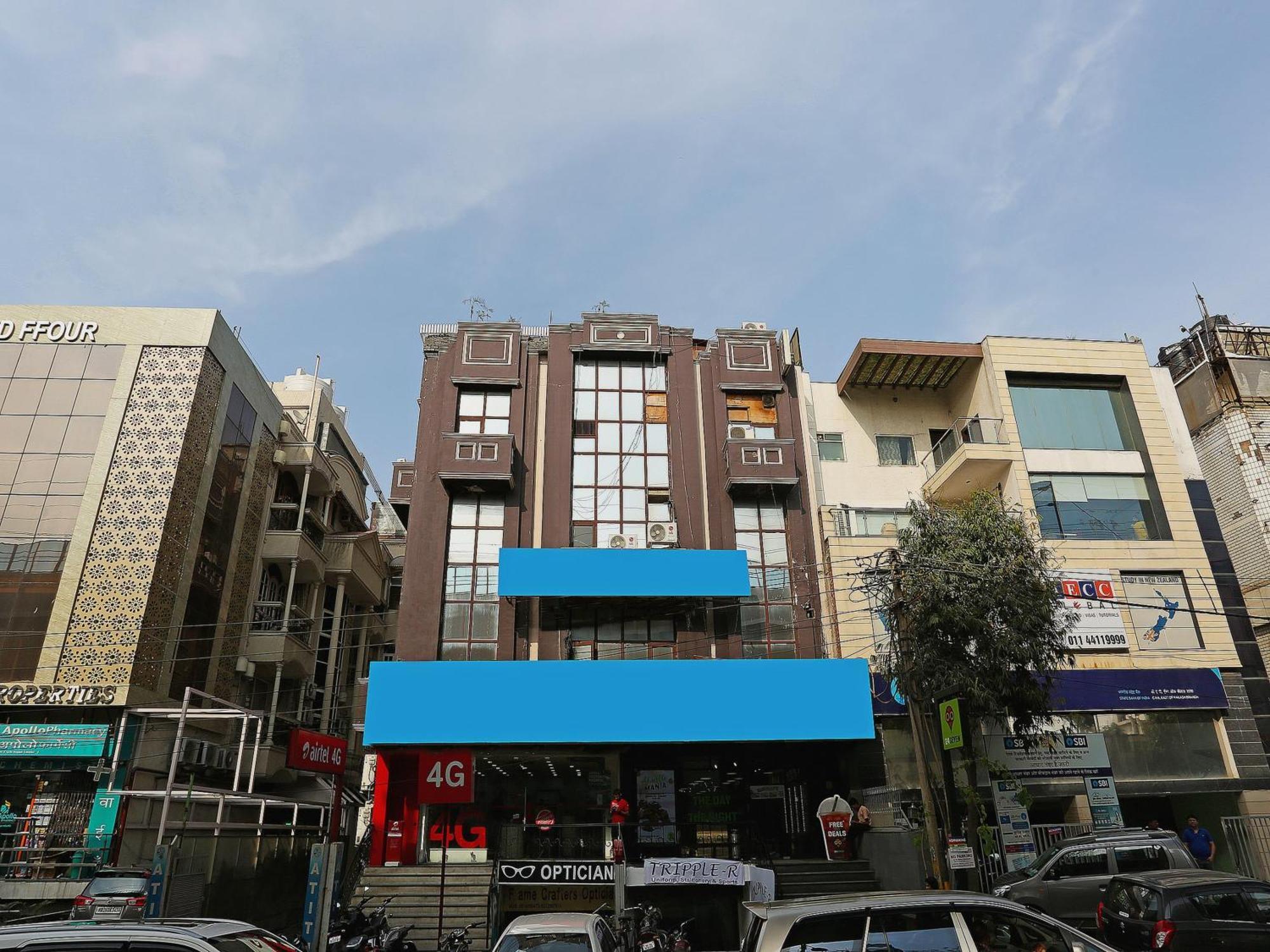 Oyo Flagship Hotel F Five New Delhi Exterior foto
