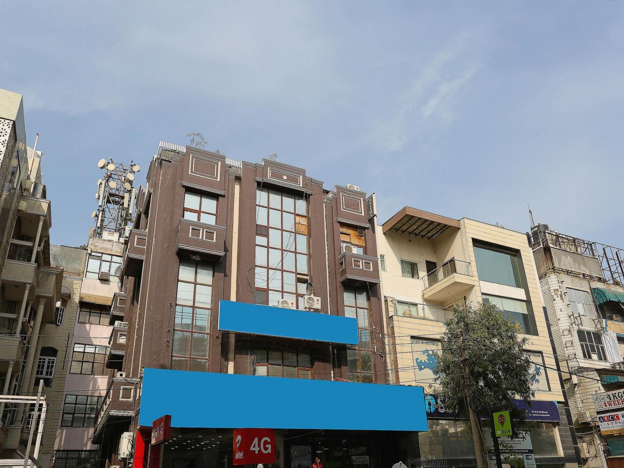 Oyo Flagship Hotel F Five New Delhi Exterior foto