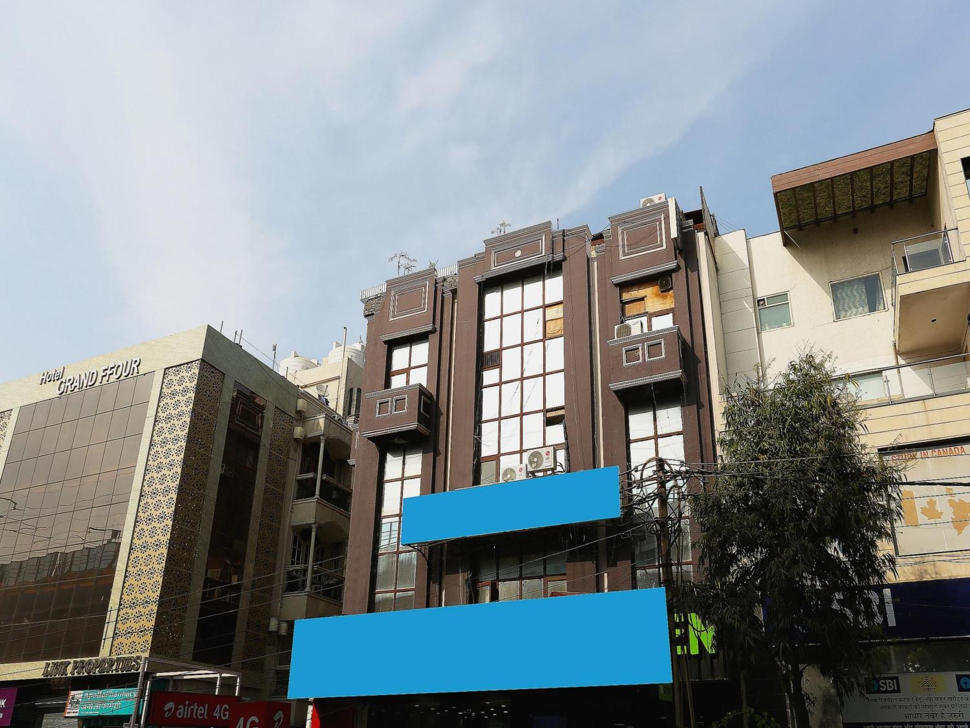 Oyo Flagship Hotel F Five New Delhi Exterior foto