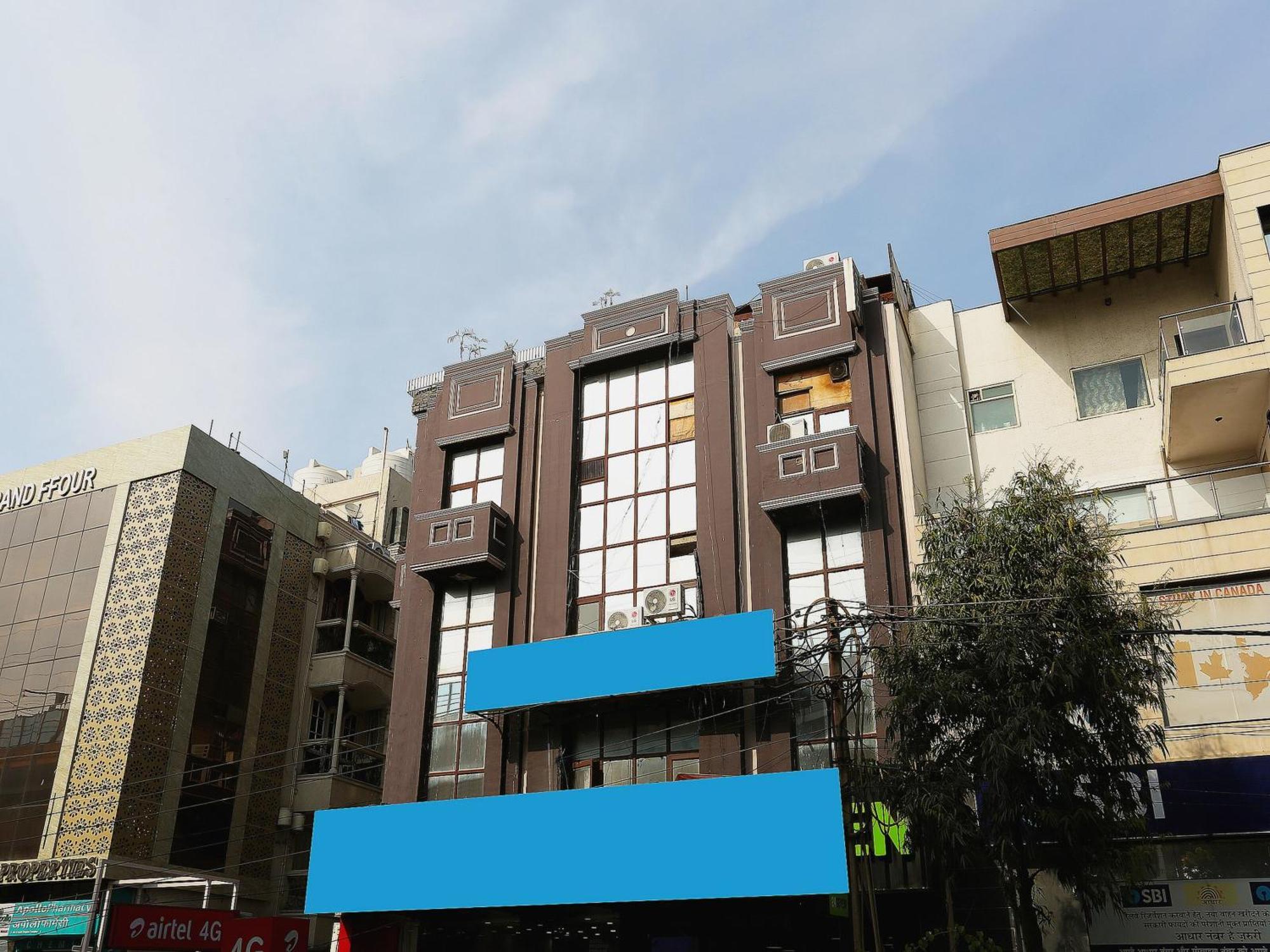 Oyo Flagship Hotel F Five New Delhi Exterior foto