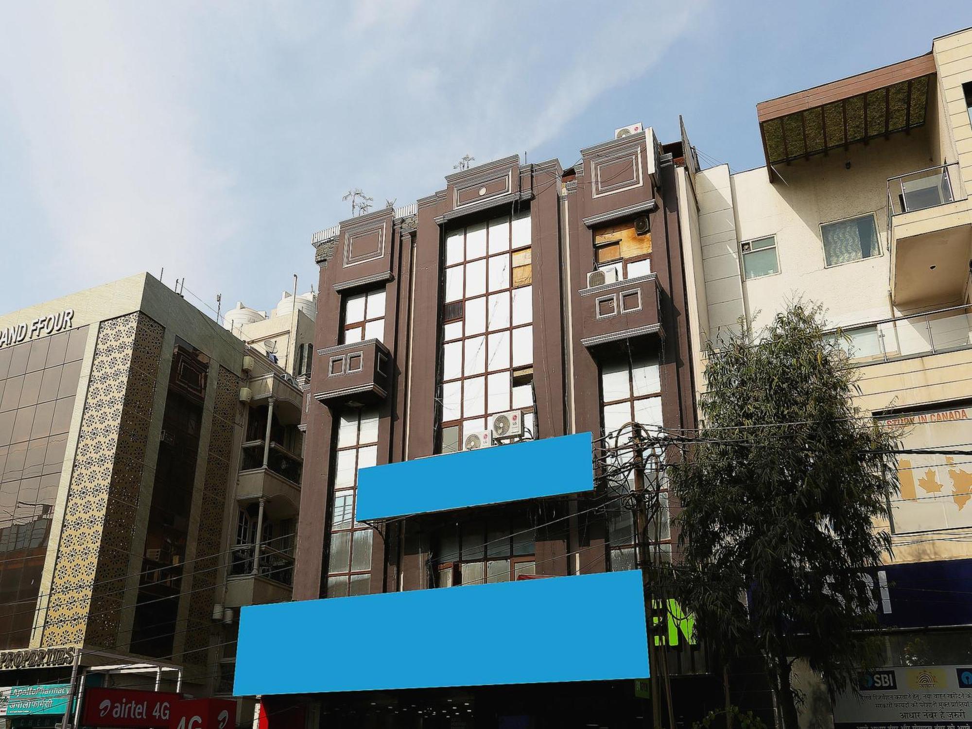Oyo Flagship Hotel F Five New Delhi Exterior foto
